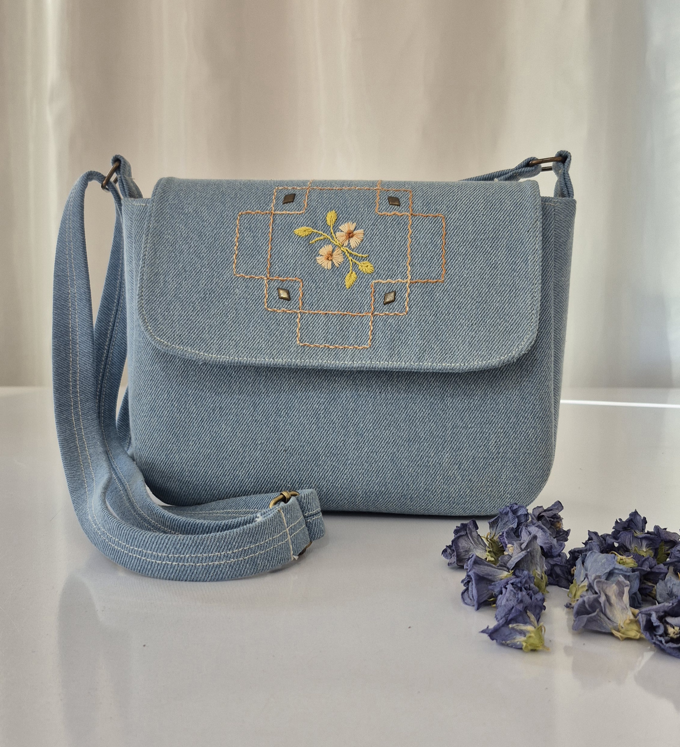 کیف زنانه، دوشی، جین، آرنوش فرین Crossbody Bag